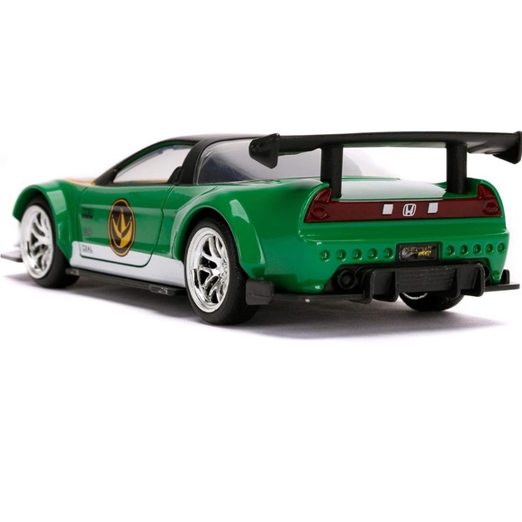 Green Ranger Power Rangers 2002 Honda NSX Type-R Japan Spec 1/32 Diecast Model - Picture 6 of 6